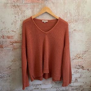 Madewell Breezeway Pullover Open-Knit Sweater